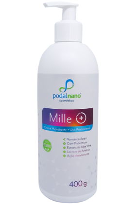 Mille + - Creme Hidratante de uso profissional - Podal Nano Cosméticos